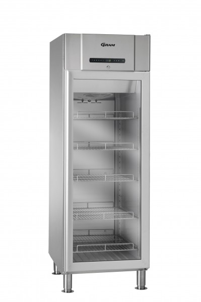 GRAM Umluft-Kühlschrank mit Glastür COMPACT KG 610 RH 60HZ LM 5M