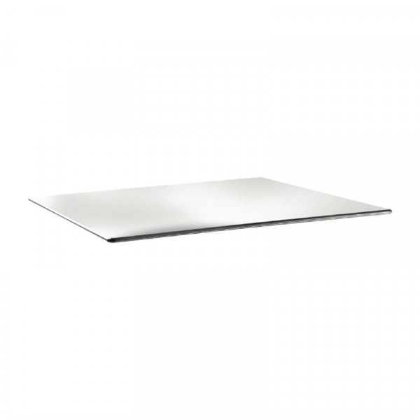 Topalit Smartline rechteckige Tischplatte weiß 120 x 80cm