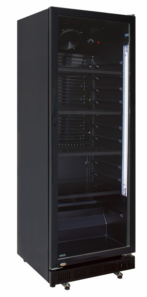 Flaschenkühlschrank 310 L 620x635x1562 mm, schwarz