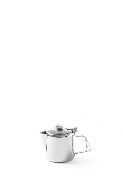 Kaffee- / Teekanne mit Scharnierdeckel