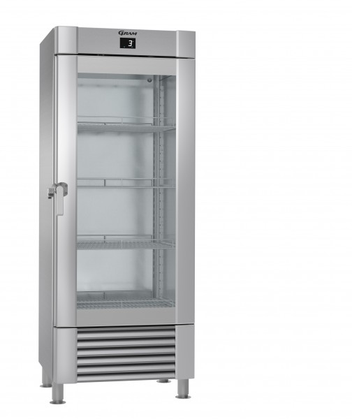 GRAM Umluft-Kühlschrank mit Glastür MARINE MIDI KG 82 CCH 4M