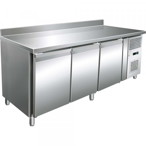 3-türiger Bäckerei-Tiefkühltisch EN/BN 600 mm x 400 mm, 444 Liter