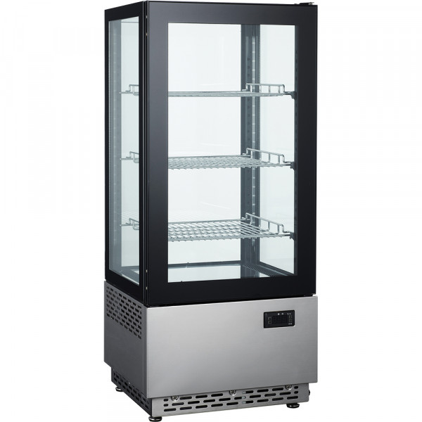 Auftisch-Kühlvitrine PAN3L mit Umluftkühlung, 78 Liter